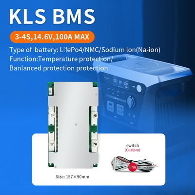 3S 12V 15A Li-ion BMS with Balance for 18650 Battery Packs